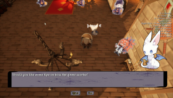 Игра Isekai Survivors, скриншот