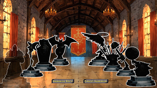 Игра Isekai Survivors, скриншот