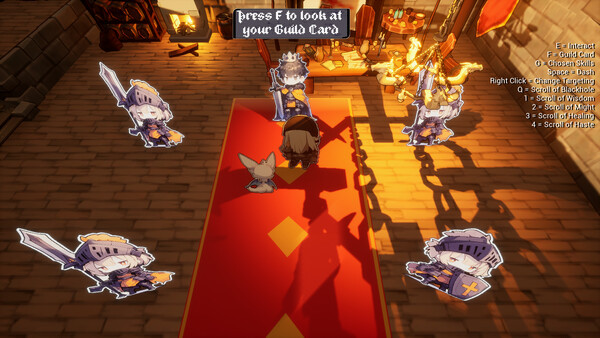 Игра Isekai Survivors, скриншот