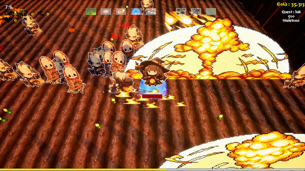 Игра Isekai Survivors, скриншот