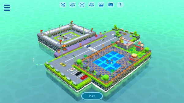 Игра Island Cities - Jigsaw Puzzle, скриншот