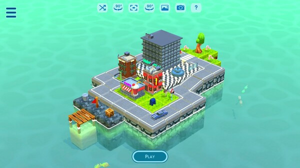 Игра Island Cities - Jigsaw Puzzle, скриншот
