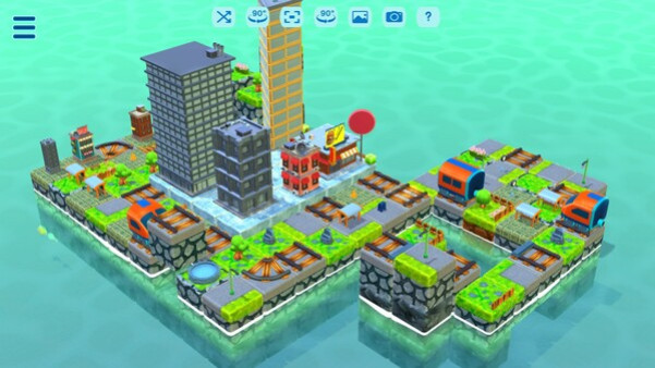 Игра Island Cities - Jigsaw Puzzle, скриншот
