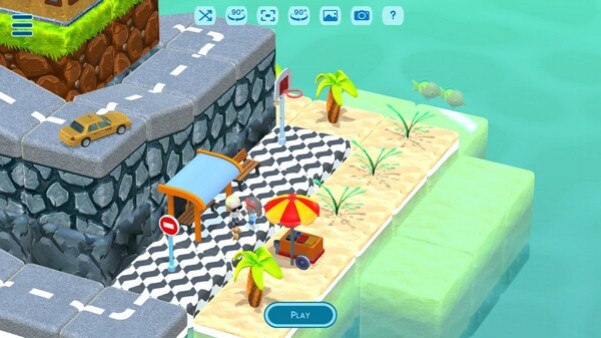Игра Island Cities - Jigsaw Puzzle, скриншот