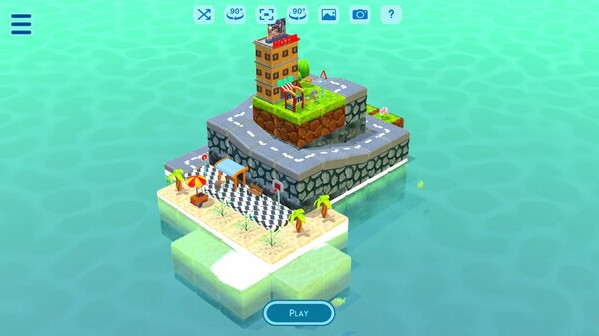 Игра Island Cities - Jigsaw Puzzle, скриншот