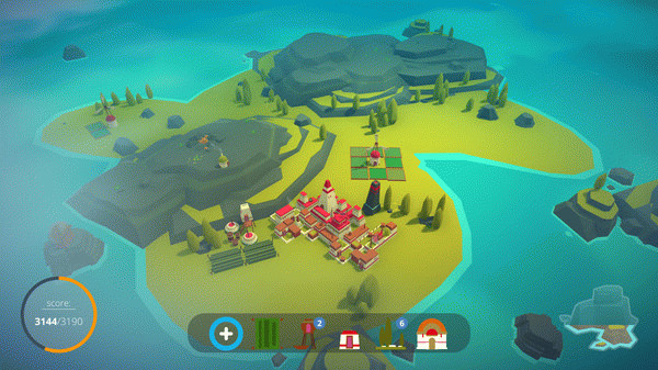 Игра ISLANDERS, скриншот