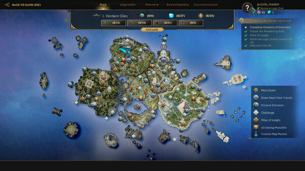 Игра Islands of Insight, скриншот