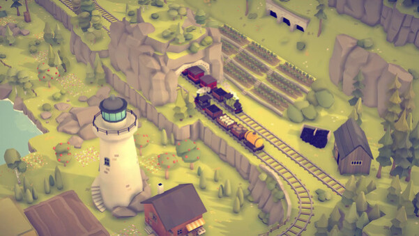 Игра Islands & Trains, скриншот