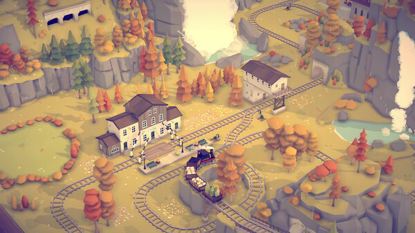 Игра Islands & Trains, скриншот