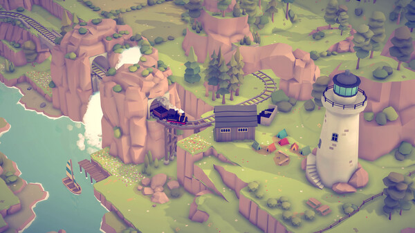 Игра Islands & Trains, скриншот