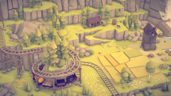 Игра Islands & Trains, скриншот