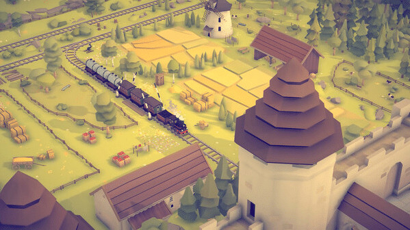 Игра Islands & Trains, скриншот