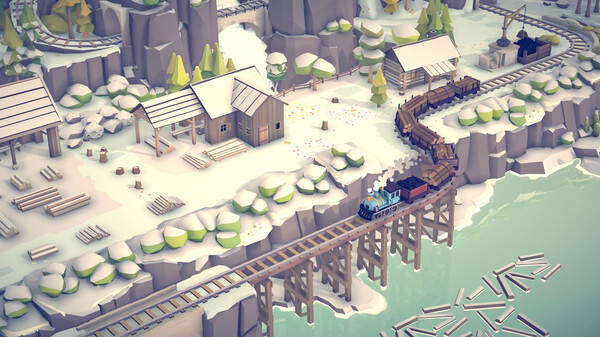 Игра Islands & Trains, скриншот