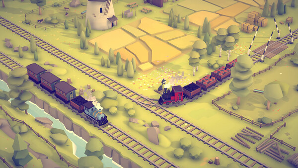 Игра Islands & Trains, скриншот