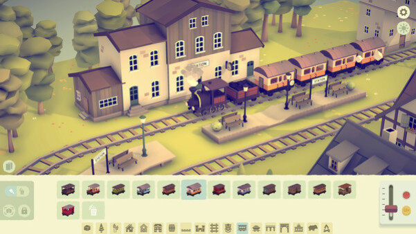 Игра Islands & Trains, скриншот