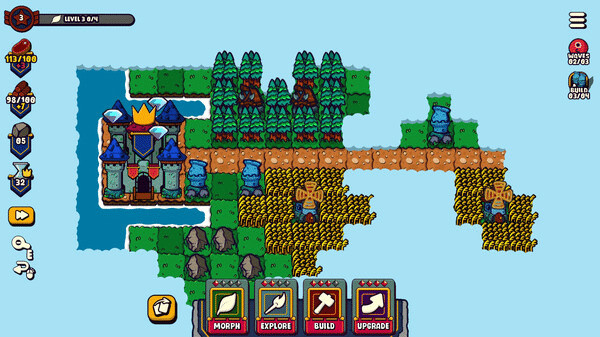 Игра Islets Defense, скриншот