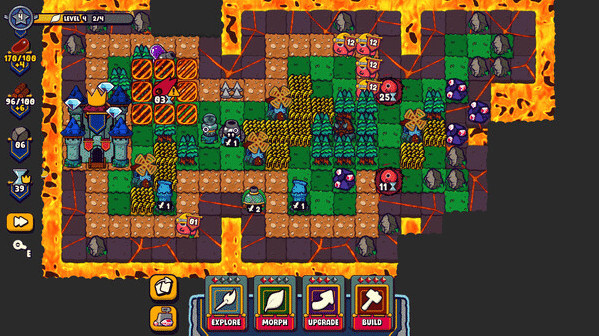 Игра Islets Defense, скриншот