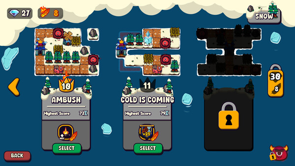 Игра Islets Defense, скриншот