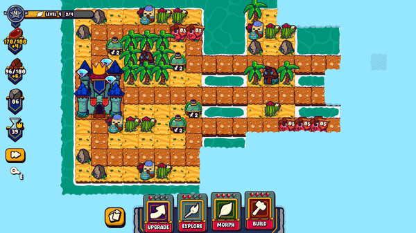 Игра Islets Defense, скриншот