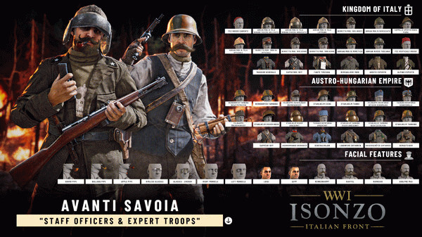Игра Isonzo - Avanti Savoia Pack, скриншот