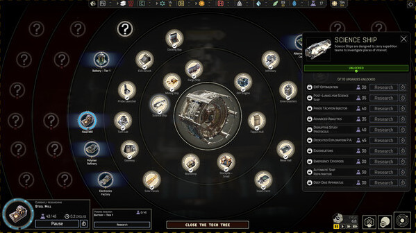 Игра IXION, скриншот