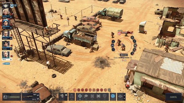Игра Jagged Alliance 3, скриншот