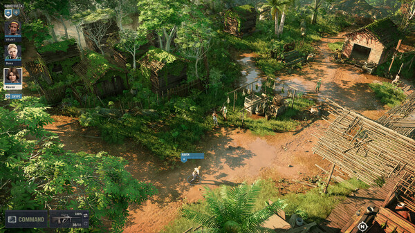 Игра Jagged Alliance 3, скриншот