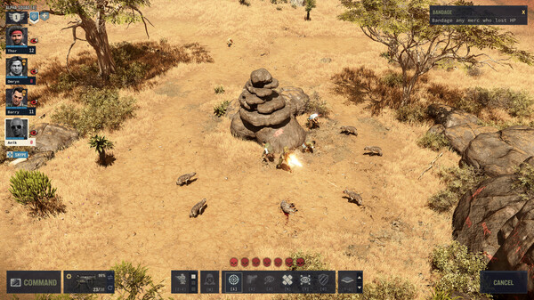 Игра Jagged Alliance 3, скриншот