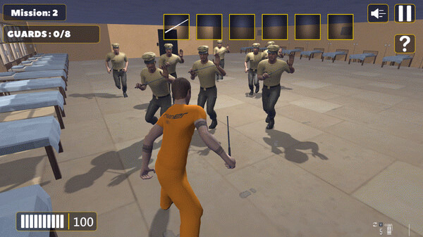 Игра Jailbreak Assault, скриншот