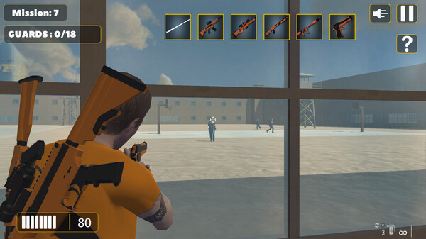 Игра Jailbreak Assault, скриншот