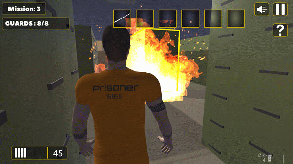 Игра Jailbreak Assault, скриншот