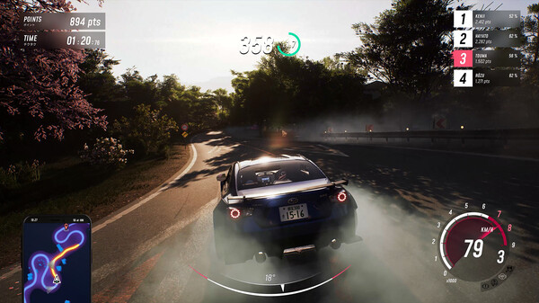 Игра Japanese Drift Master, скриншот