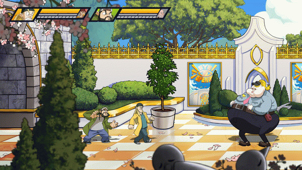 Игра Jay and Silent Bob: Chronic Blunt Punch, скриншот