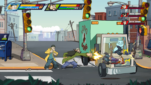 Игра Jay and Silent Bob: Chronic Blunt Punch, скриншот