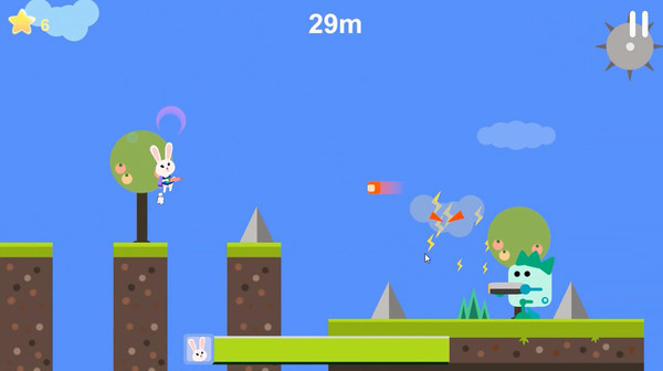 Игра JET HERO, скриншот