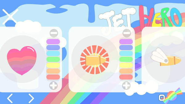 Игра JET HERO, скриншот