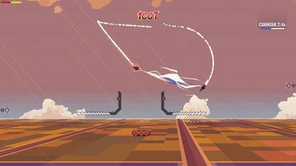 Игра Jet Lancer, скриншот