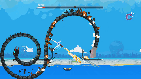 Игра Jet Lancer, скриншот