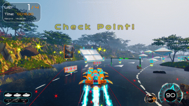 Игра Jet Rush, скриншот