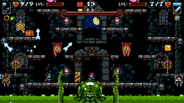 Игра Jet Set Knights, скриншот
