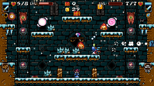 Игра Jet Set Knights, скриншот