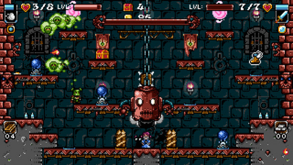 Игра Jet Set Knights, скриншот
