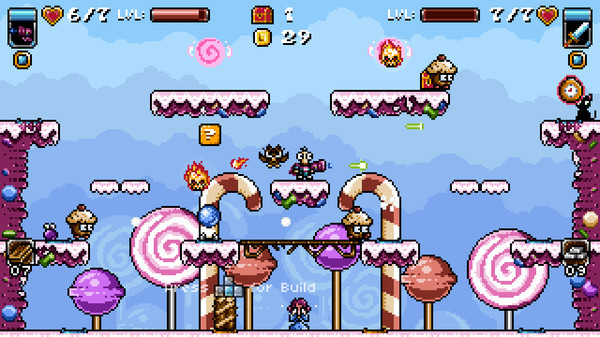 Игра Jet Set Knights, скриншот