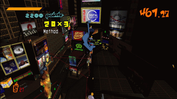 Игра Jet Set Radio, скриншот