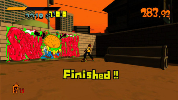 Игра Jet Set Radio, скриншот
