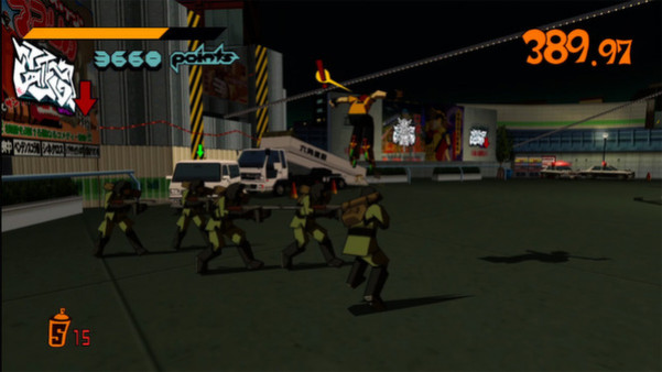 Игра Jet Set Radio, скриншот