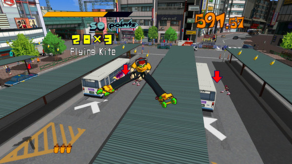 Игра Jet Set Radio, скриншот
