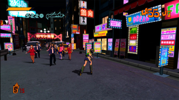 Игра Jet Set Radio, скриншот