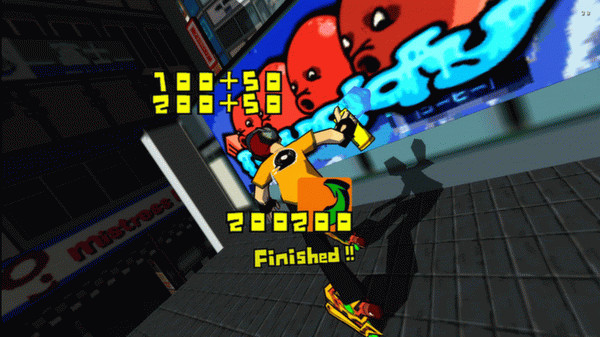 Игра Jet Set Radio, скриншот