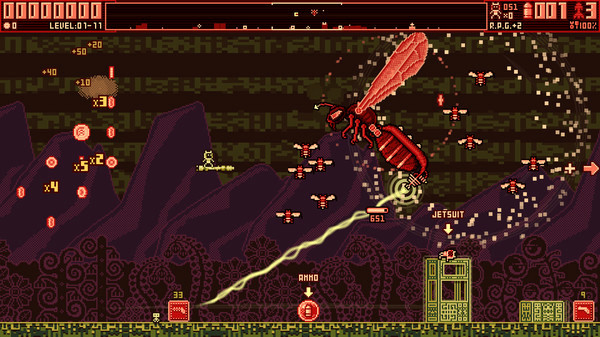 Игра Jetboard Joust, скриншот